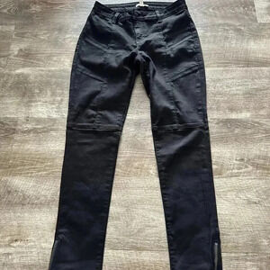 Eileen Fisher skinny moto jeans size 6P